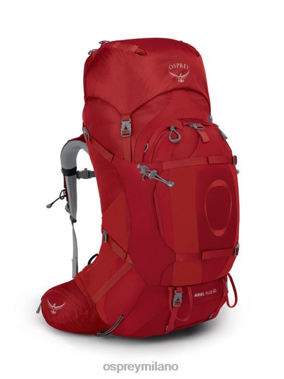 rosso corniola ariel più 60 zaino in spalla Osprey donne J82N288 zaino