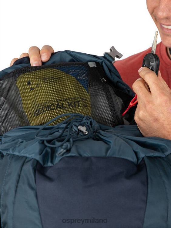 spazio blu disattivato volt 65 zaino in spalla Osprey uomini J82N241 zaino