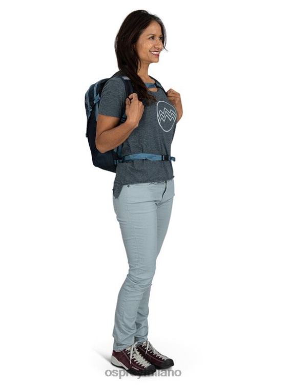 stampa di foglie di palma giorno leggero tutti i giorni Osprey unisex J82N2366 zaino