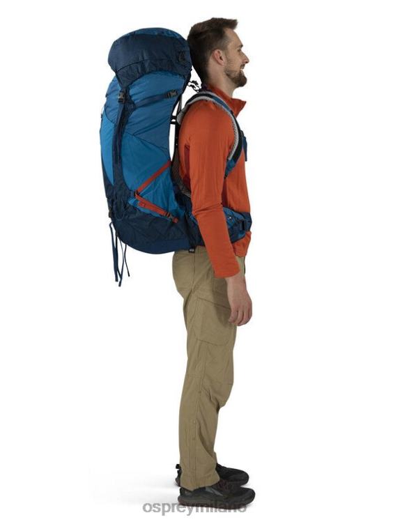 turno di notte blu scoria atmos ag lt 65 zaino in spalla Osprey uomini J82N21 zaino