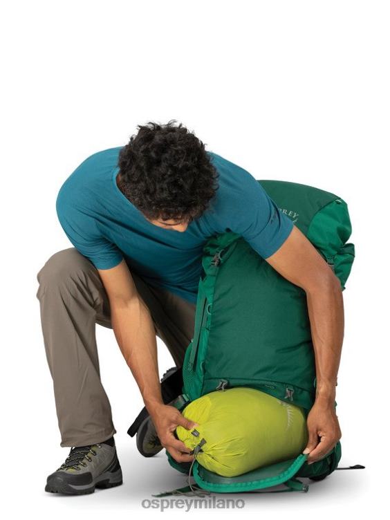 verde germano reale torre 65 zaino in spalla Osprey uomini J82N299 zaino