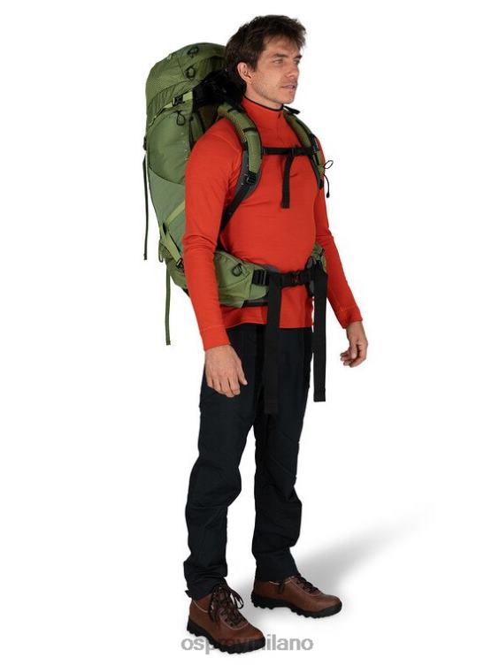 verde mitico atmosfera da 50 anni zaino in spalla Osprey uomini J82N211 zaino